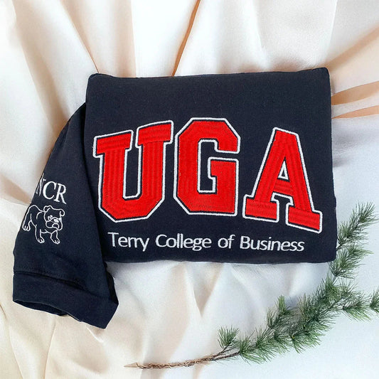 Personalized varsity quote sweatshirt for birthday